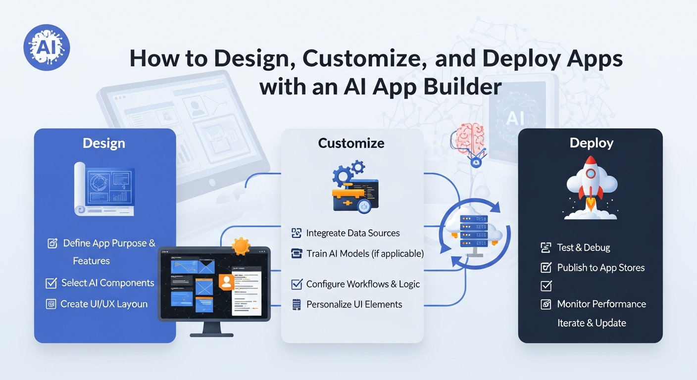 How to Design, Customize, and Deploy Apps with an AI App Builder